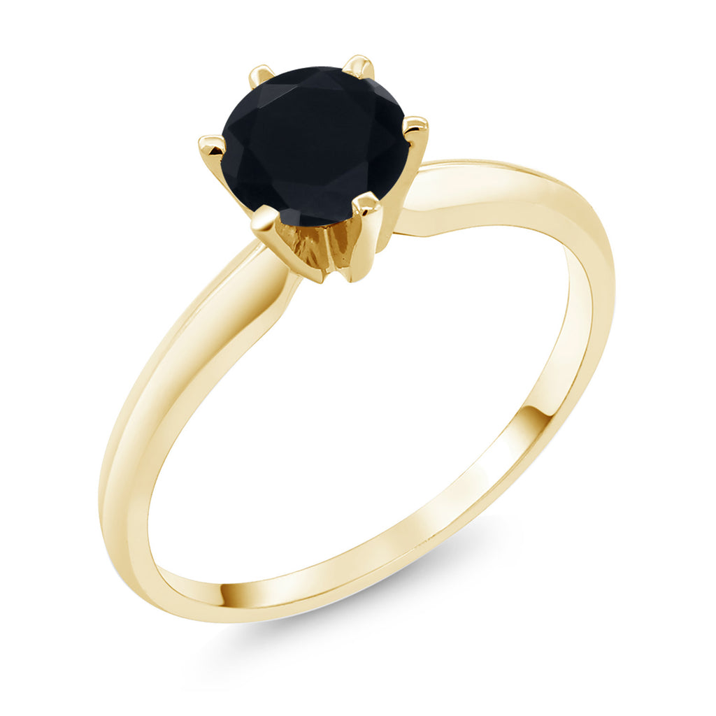 Onyx - December_7_Ring in 14K Yellow Gold