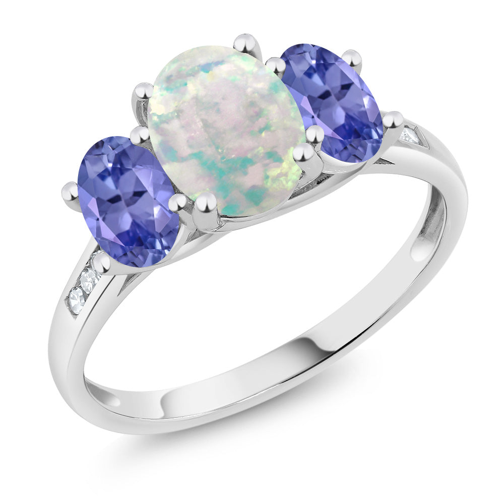Tanzanite - December_9_Ring in 10K White Gold