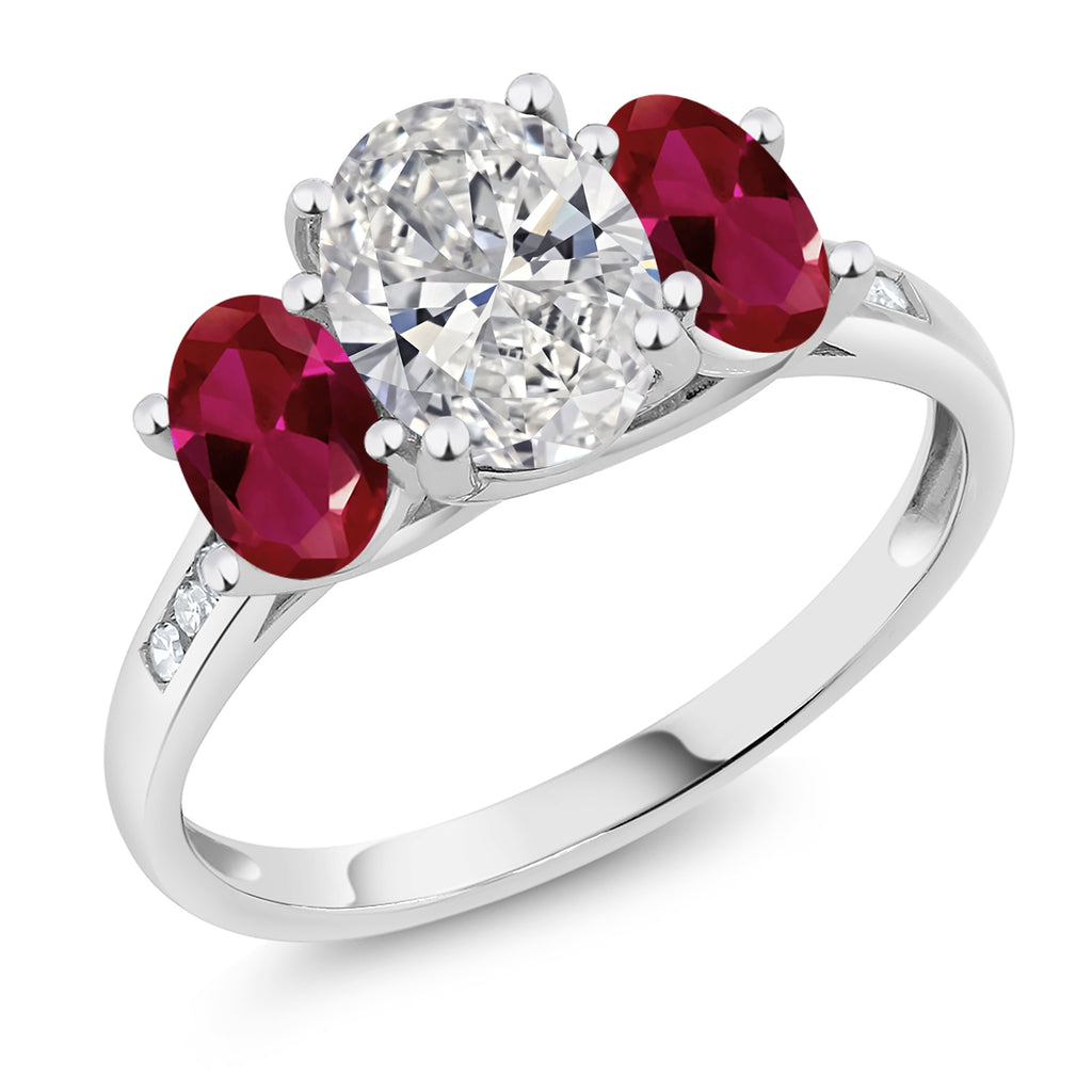 Created Ruby - July_9_Ring in 10K White Gold
