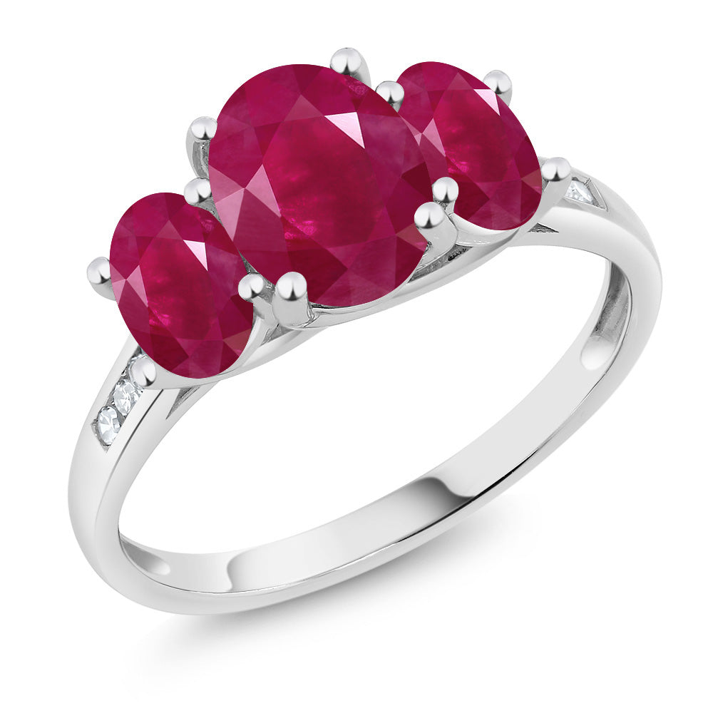 Ruby - July_5_Ring in 10K White Gold