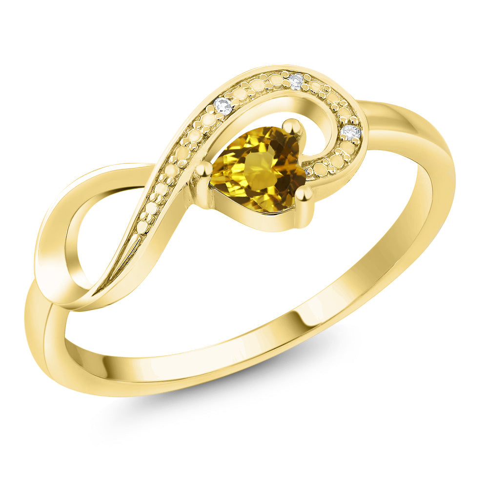 Citrine - November_9_Ring in 10K Yellow Gold