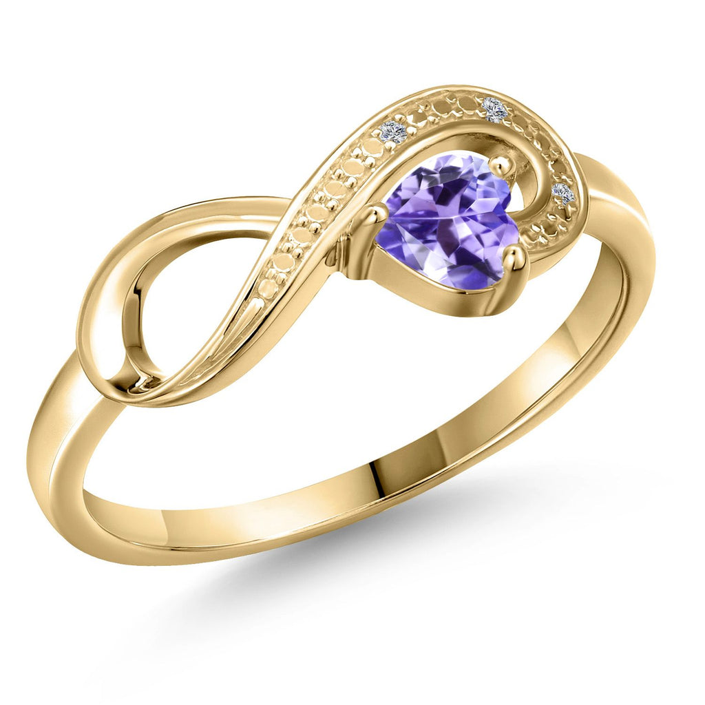 Tanzanite - December_8_Ring in 10K Yellow Gold