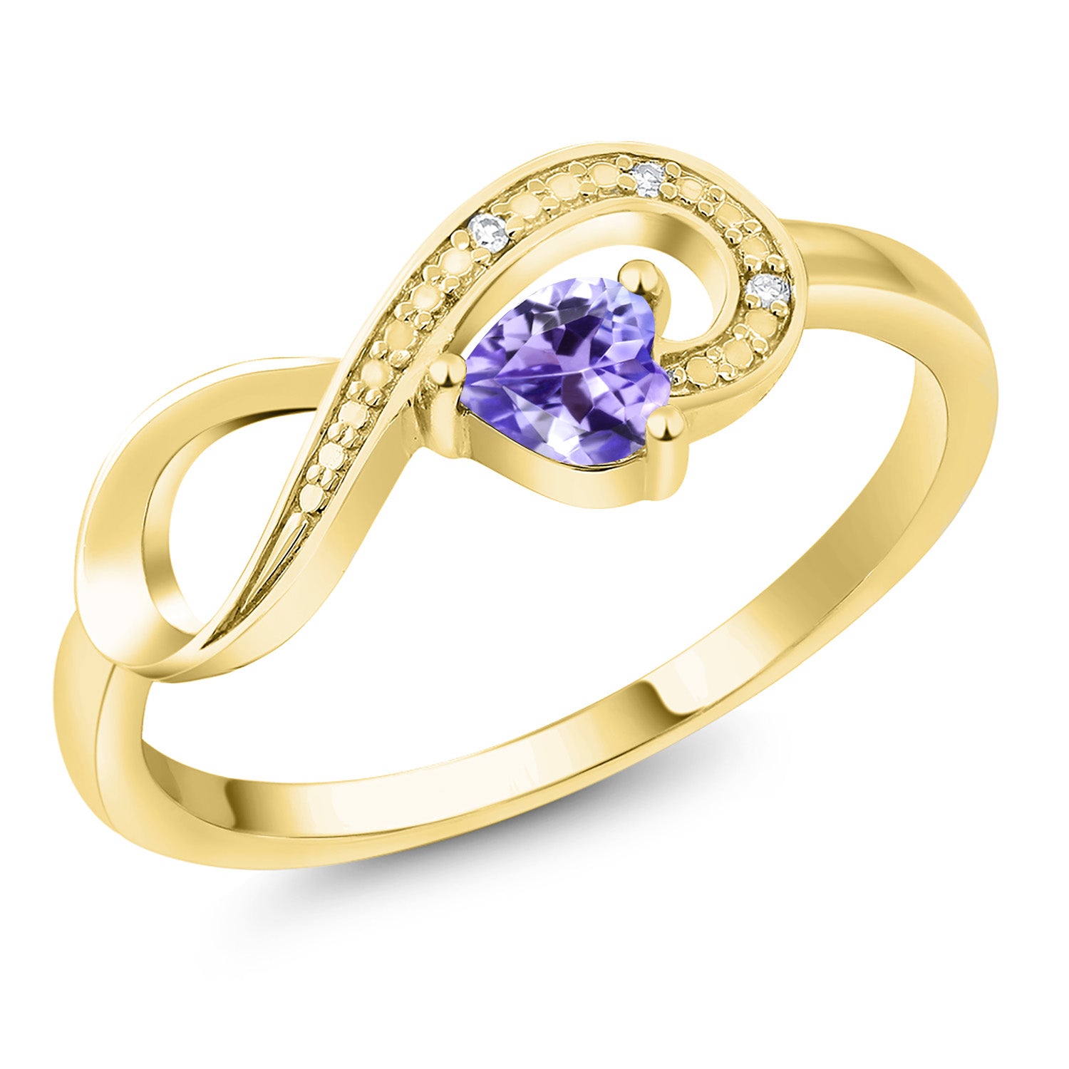 Tanzanite - December_8_Ring in 10K Yellow Gold