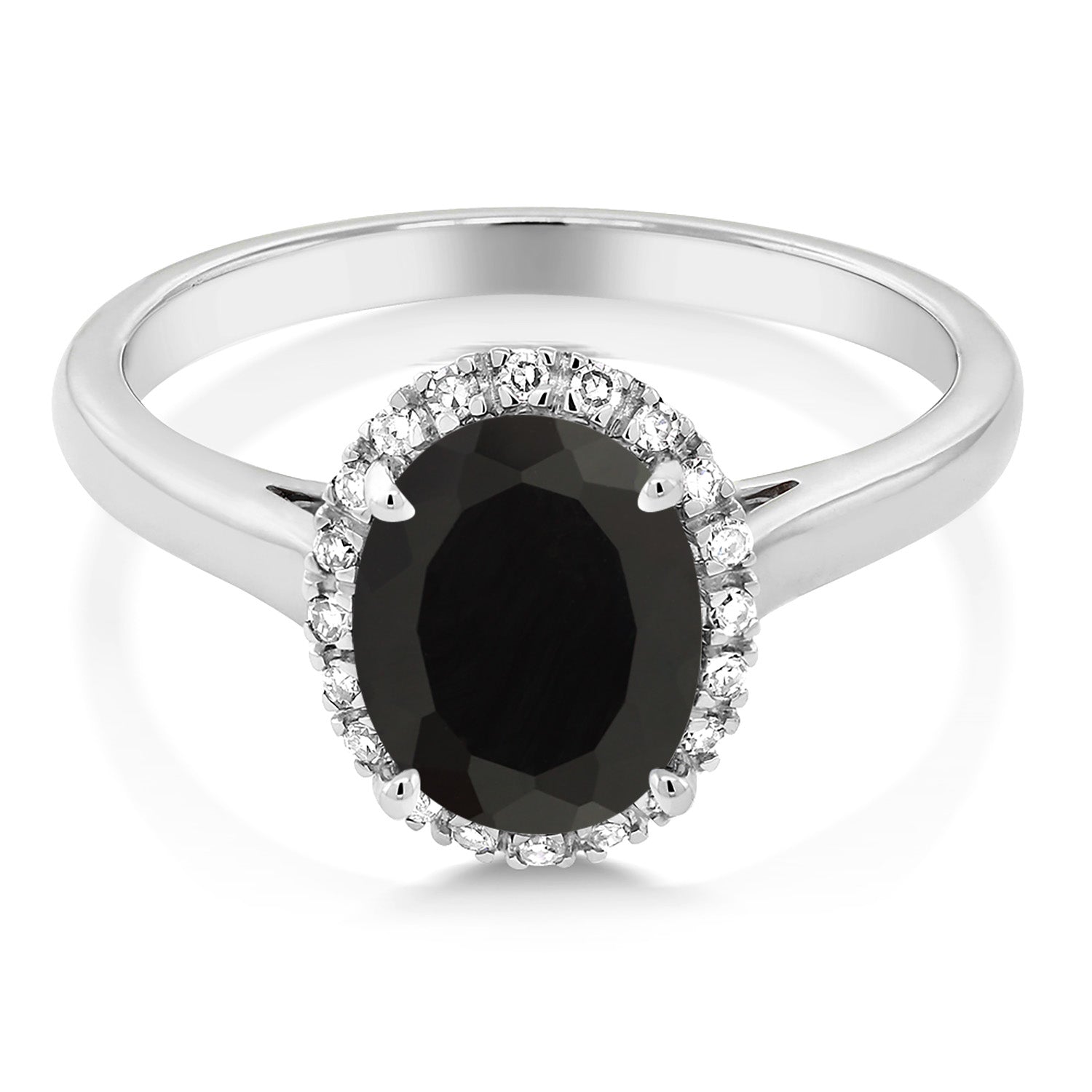 Onyx - December_7_Ring in 10K White Gold