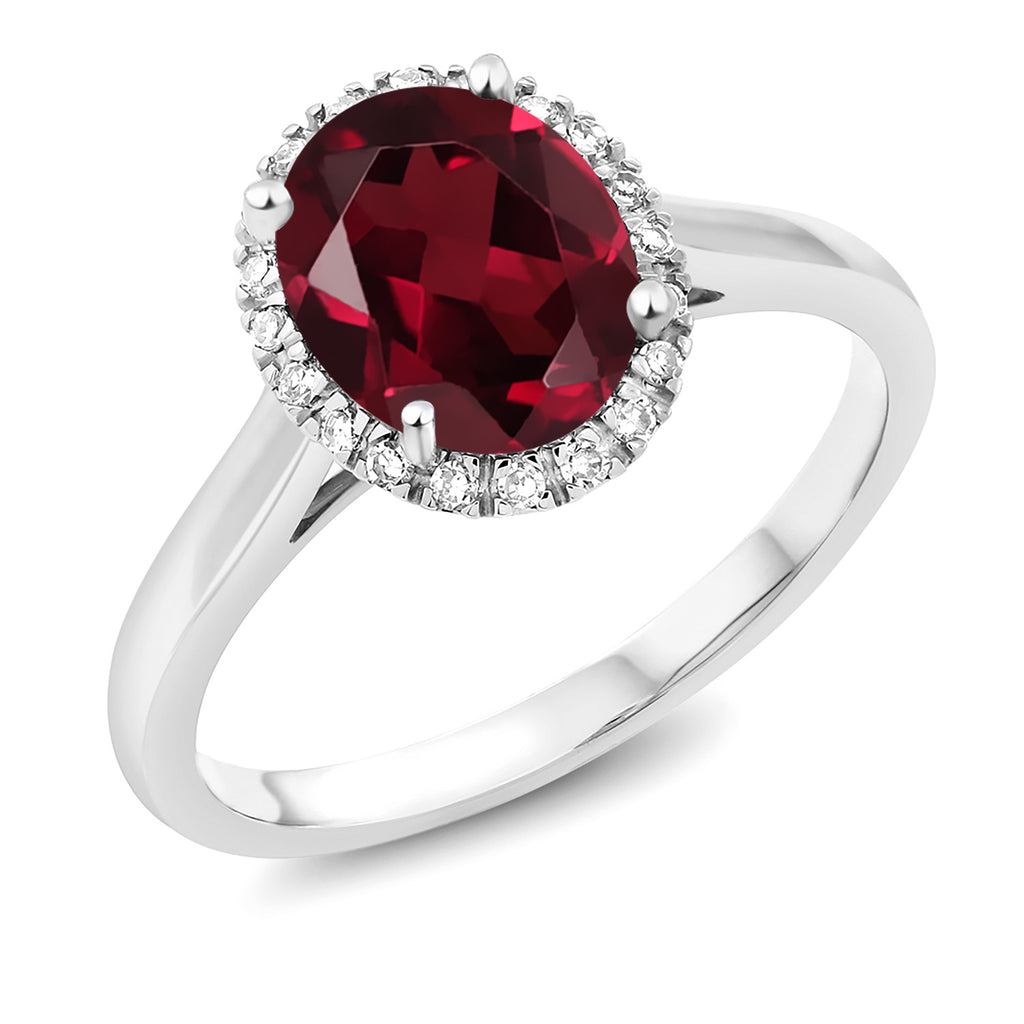 Rhodolite Garnet_6.5_Ring in 10K White Gold