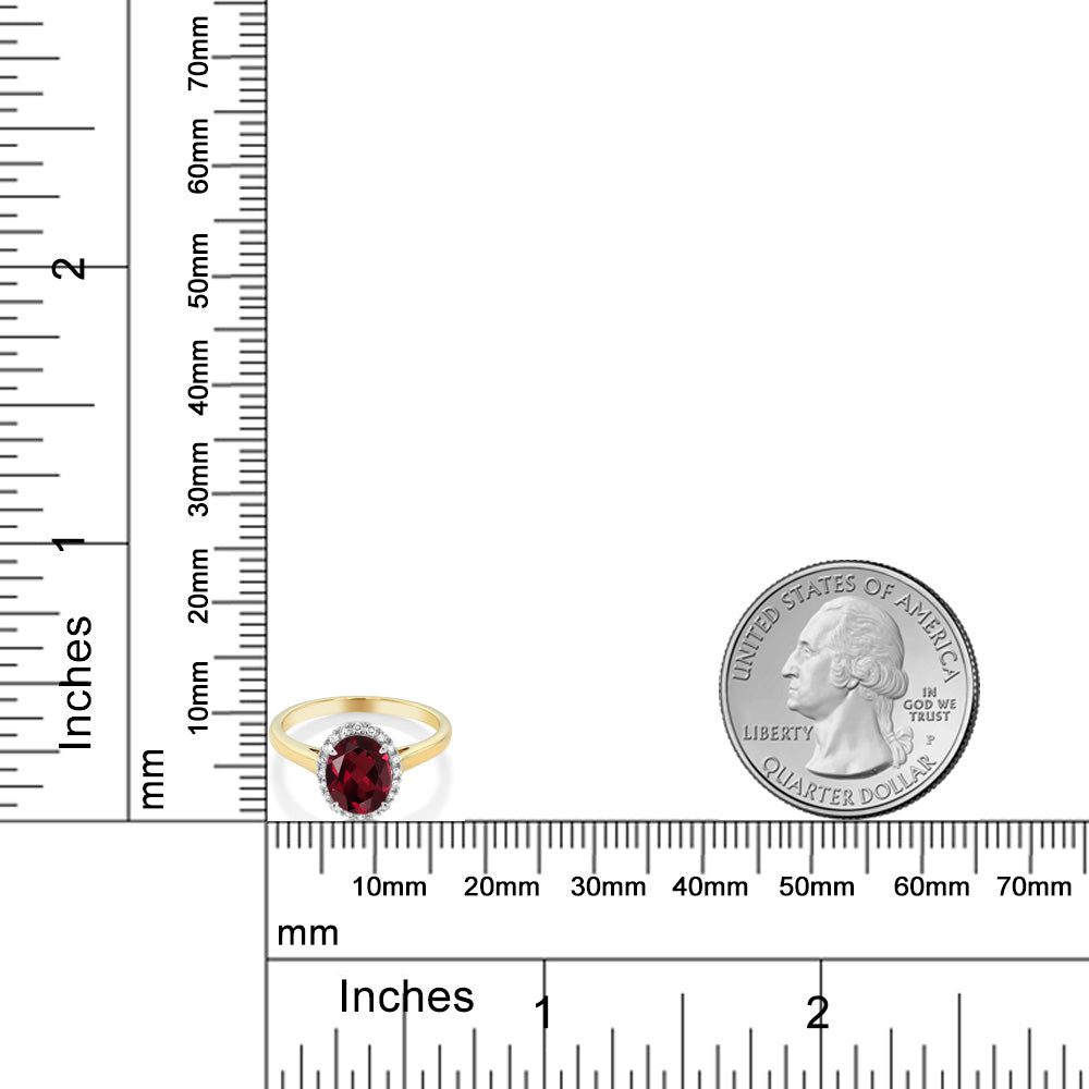 Rhodolite Garnet_7_Ring in 10K Yellow Gold