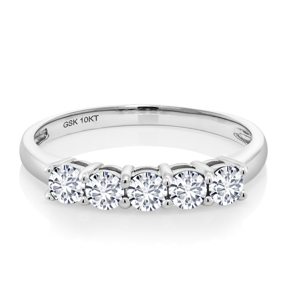 White Lab Grown Diamond - April_9_Ring in 10K White Gold