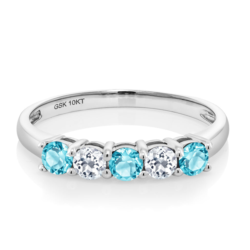 Ring in 10K White Gold
