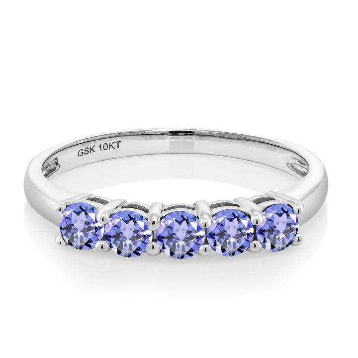 Tanzanite - December_5_Ring in 10K White Gold