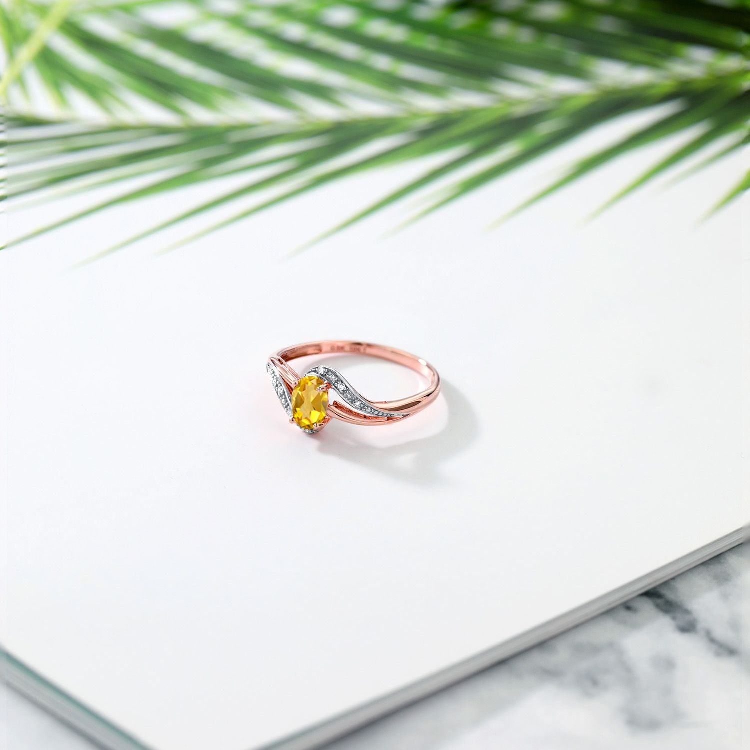 Ring in 10K Rose Gold