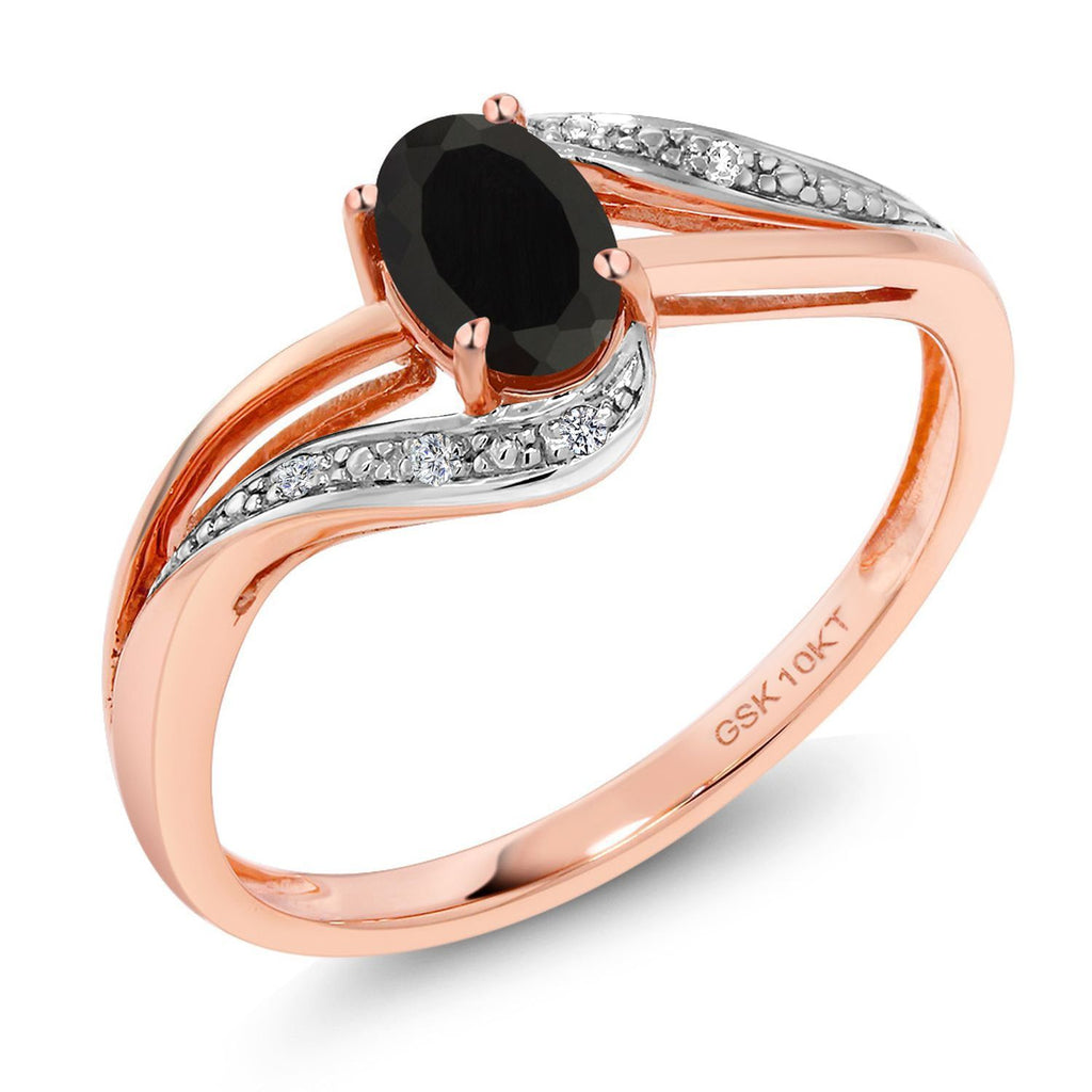 Onyx - December_7_Ring in 10K Rose Gold