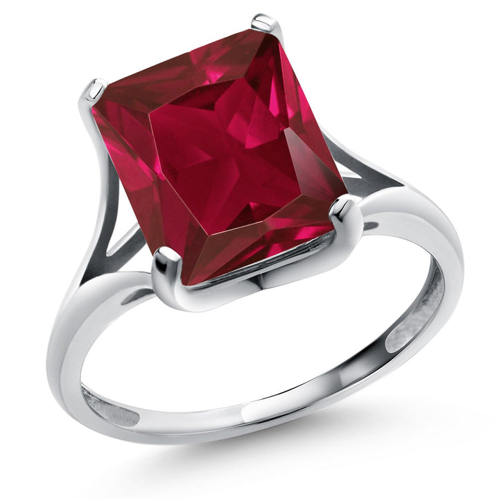 Created Ruby - July_5_Ring in 14K White Gold