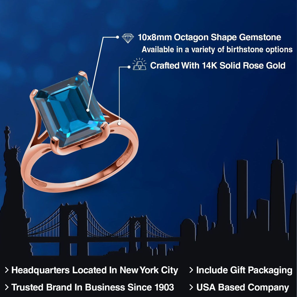 Topaz - November_9_Ring in 14K Rose Gold