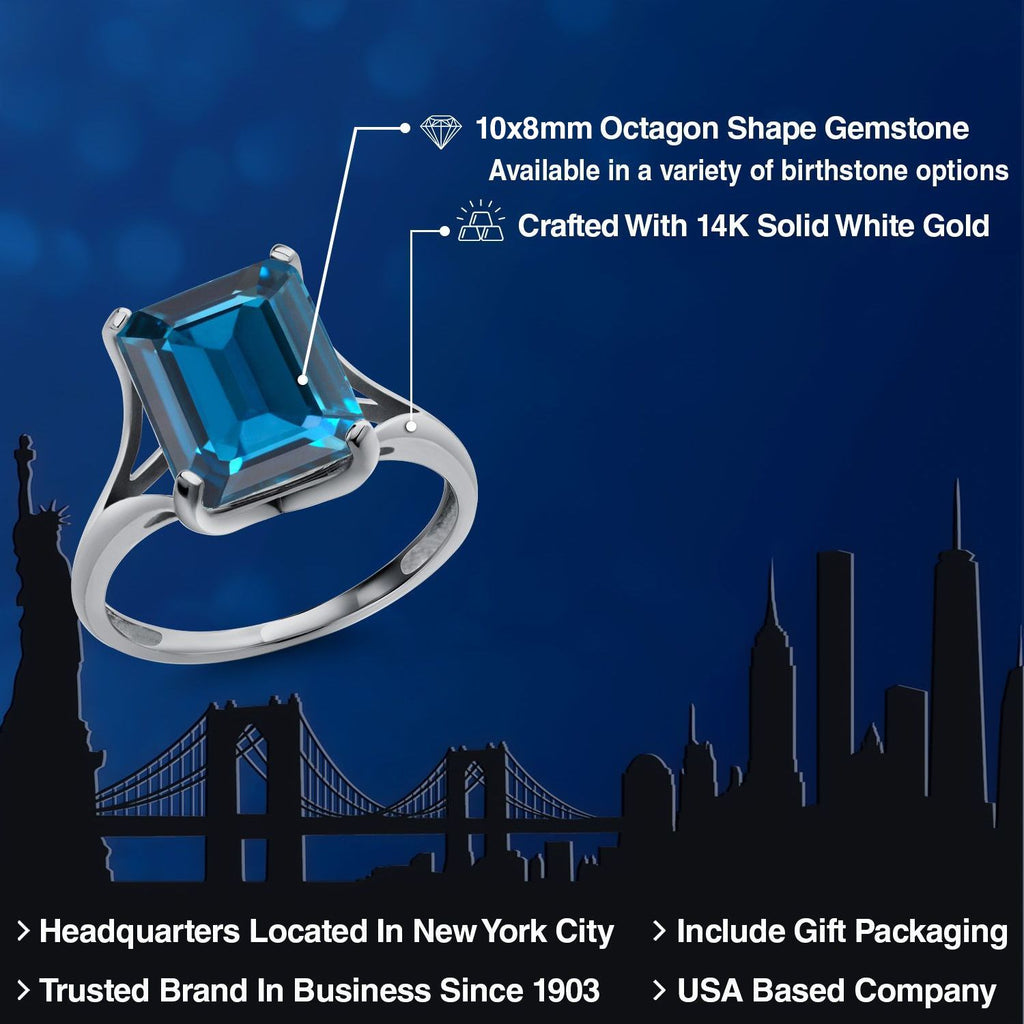 Topaz - November_6_Ring in 14K White Gold