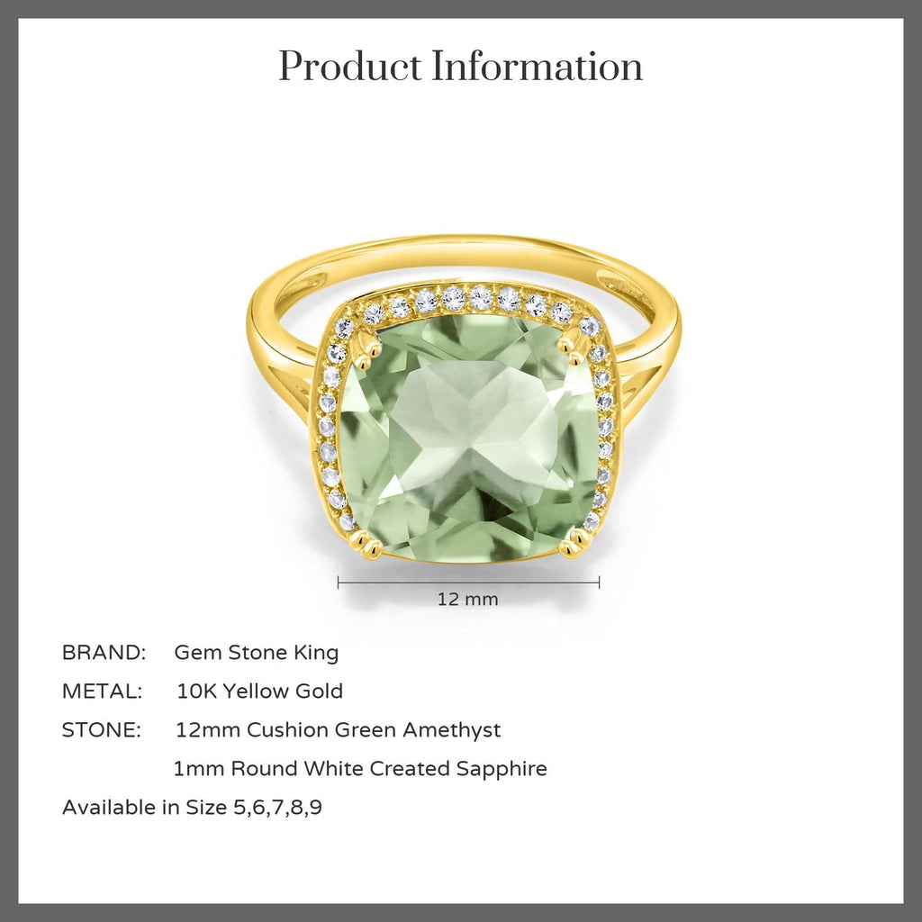 Prasiolite_7_Ring in 10K Yellow Gold