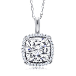 Pendant in 10K White Gold