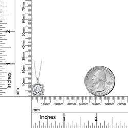 Pendant in 10K White Gold