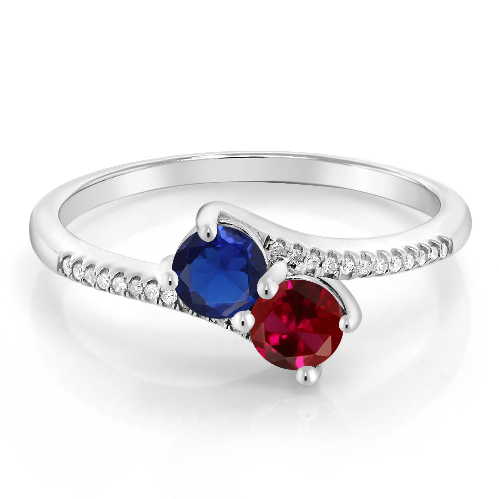 Ring in 10K White Gold