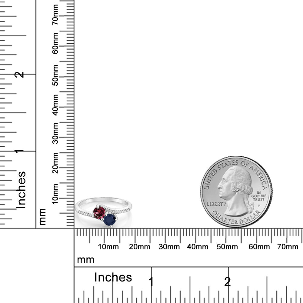 Ring in 10K White Gold