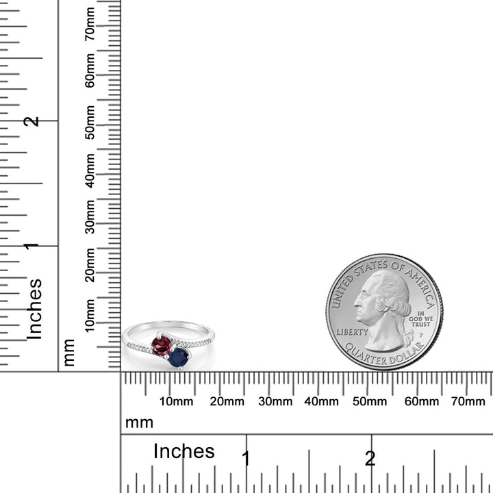 Ring in 10K White Gold