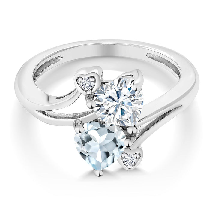 Ring in 10K White Gold