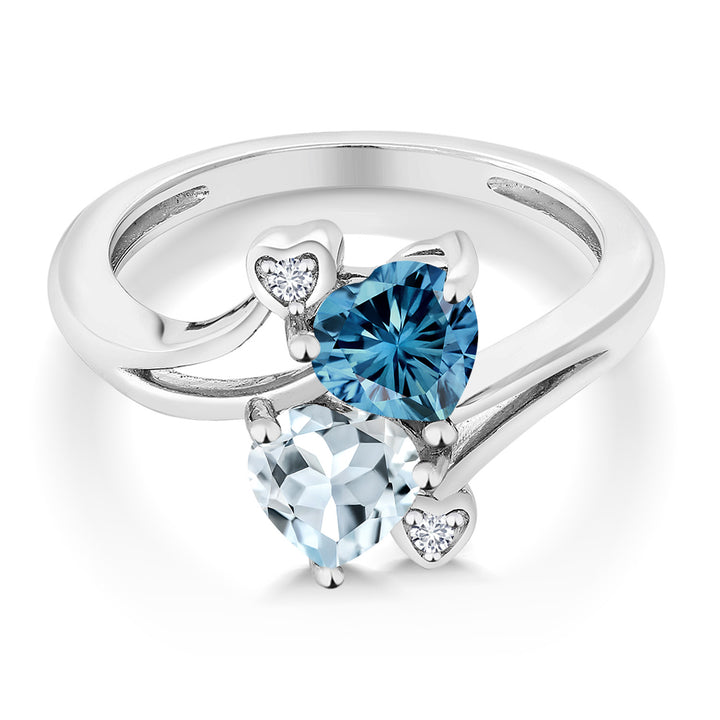 Ring in 10K White Gold