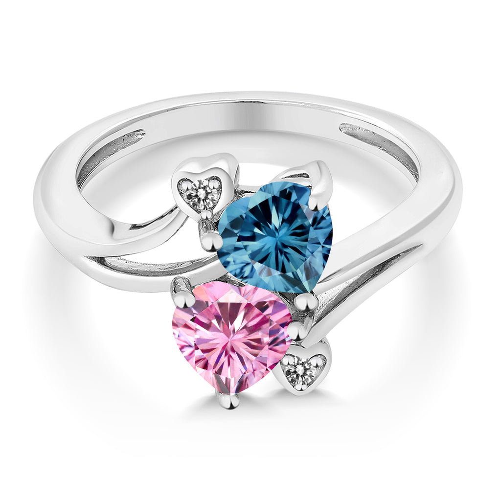 Ring in 10K White Gold