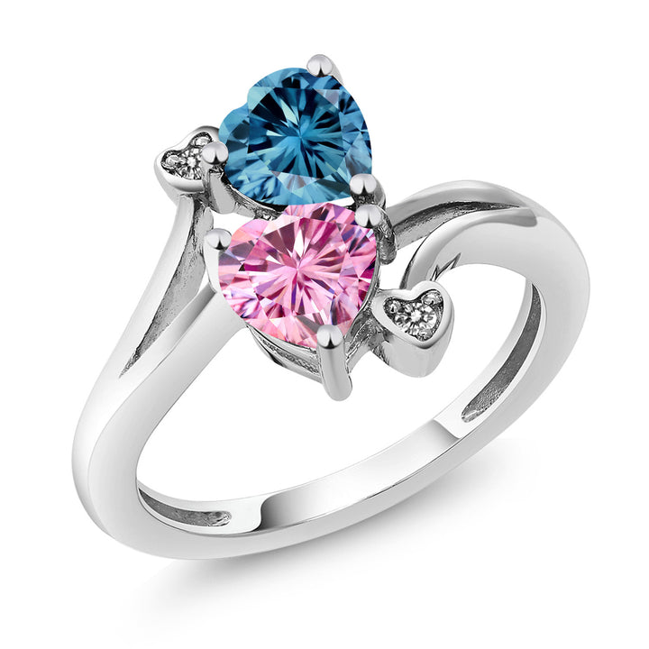 Ring in 10K White Gold