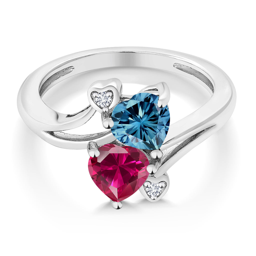 Ring in 10K White Gold