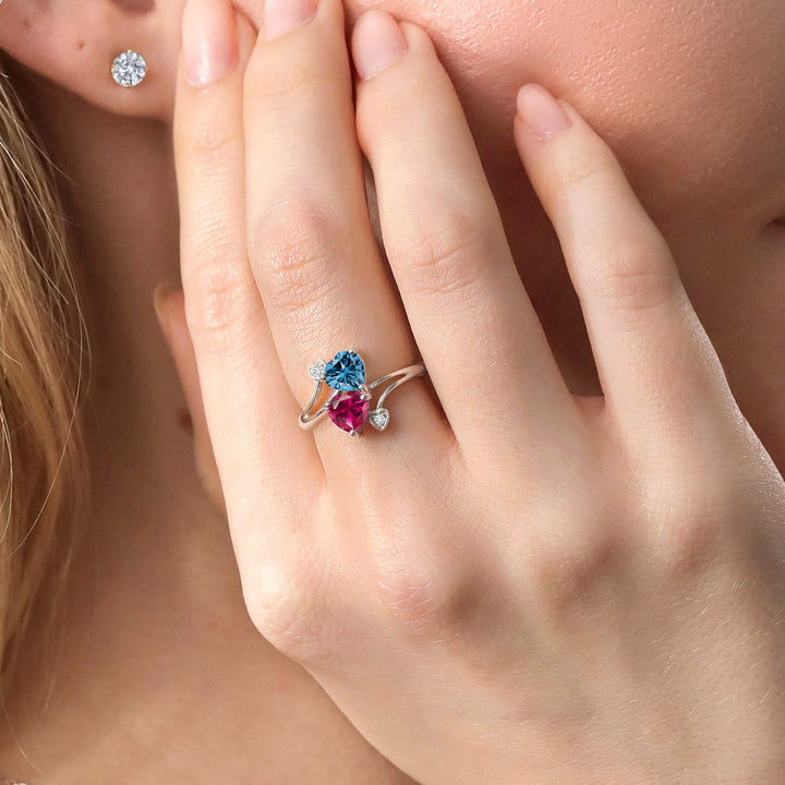 Ring in 10K White Gold