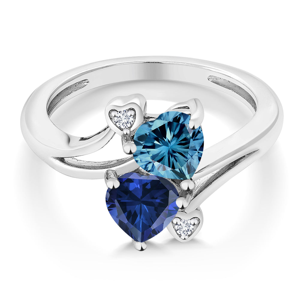 Ring in 10K White Gold
