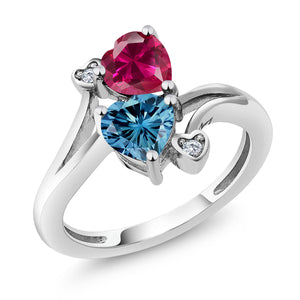 Ring in 10K White Gold