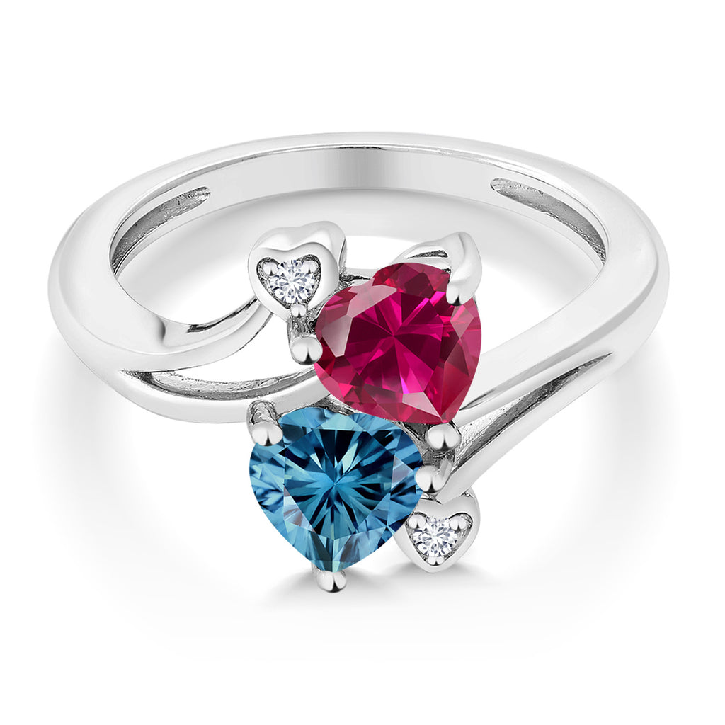 Ring in 10K White Gold
