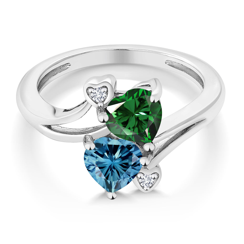 Ring in 10K White Gold