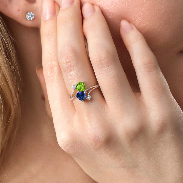 Ring in 10K White Gold