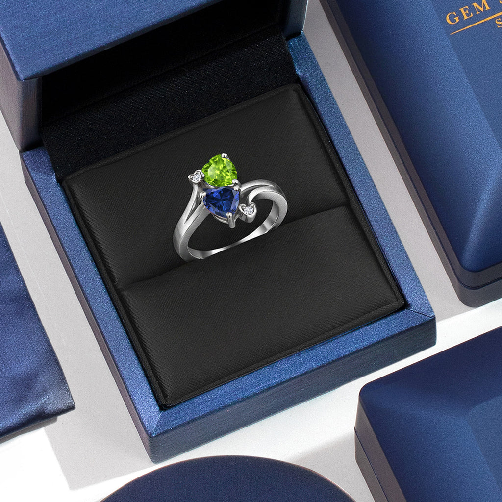 Ring in 10K White Gold