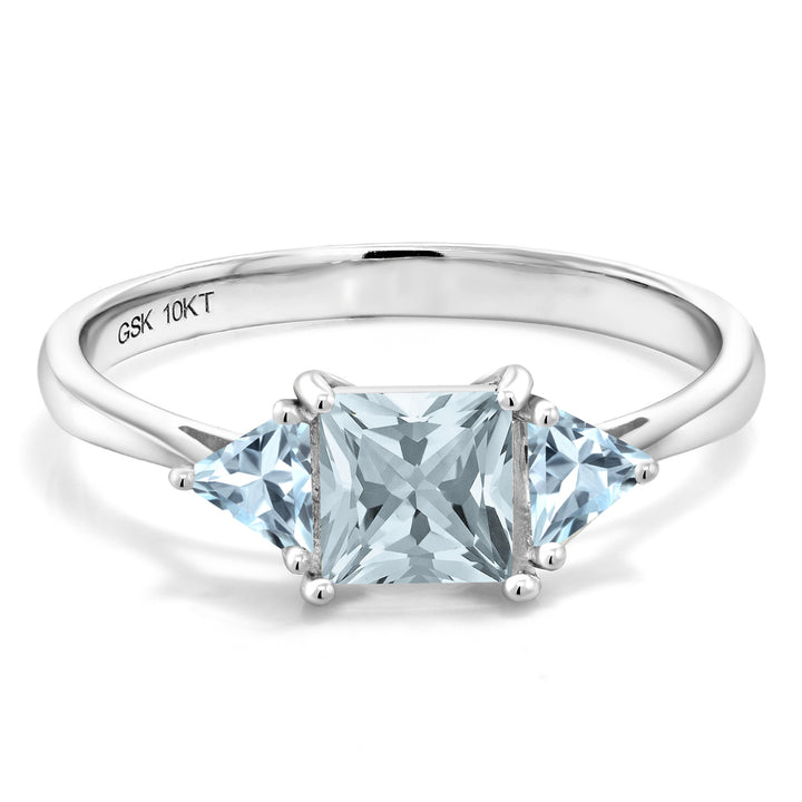 Ring in 10K White Gold