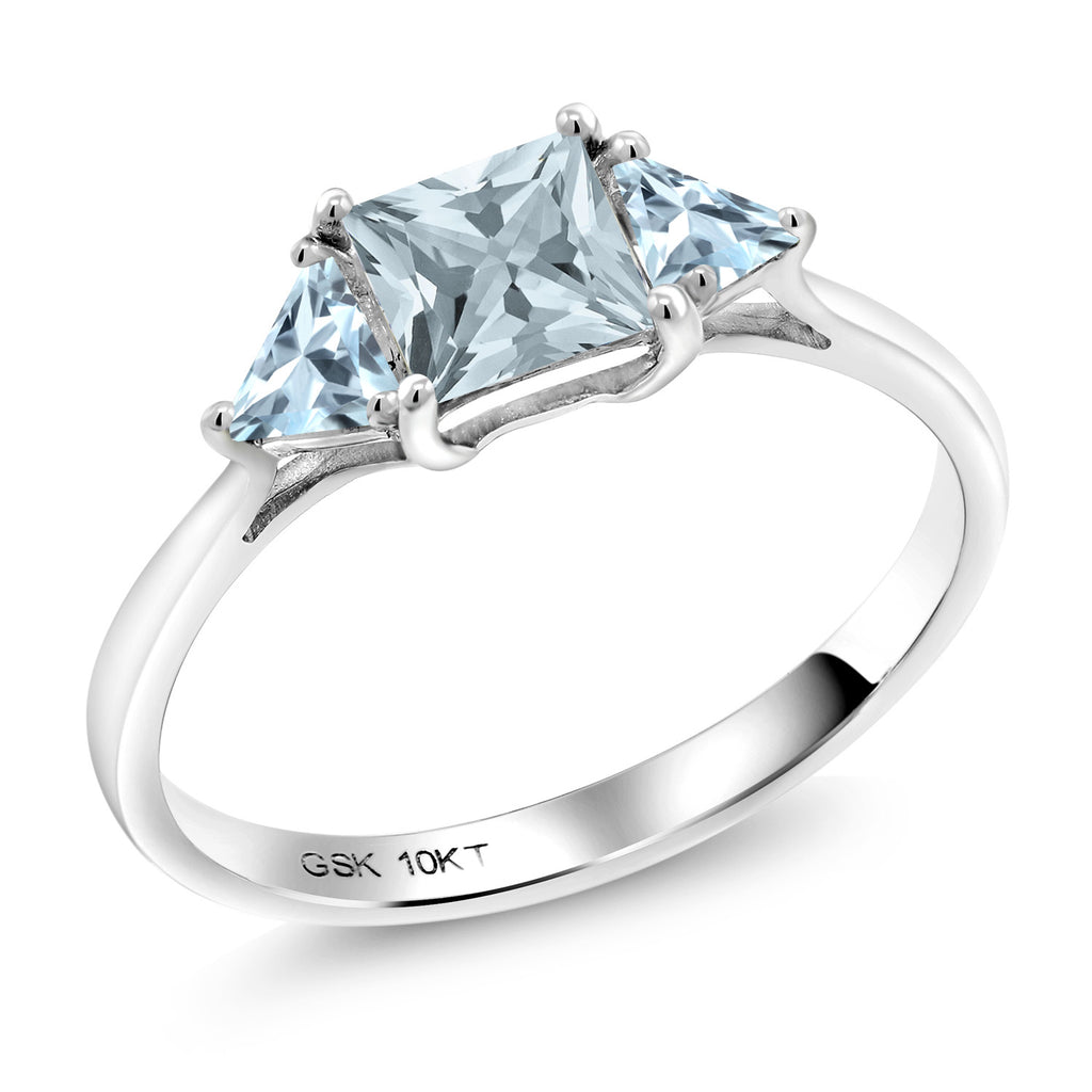 Ring in 10K White Gold