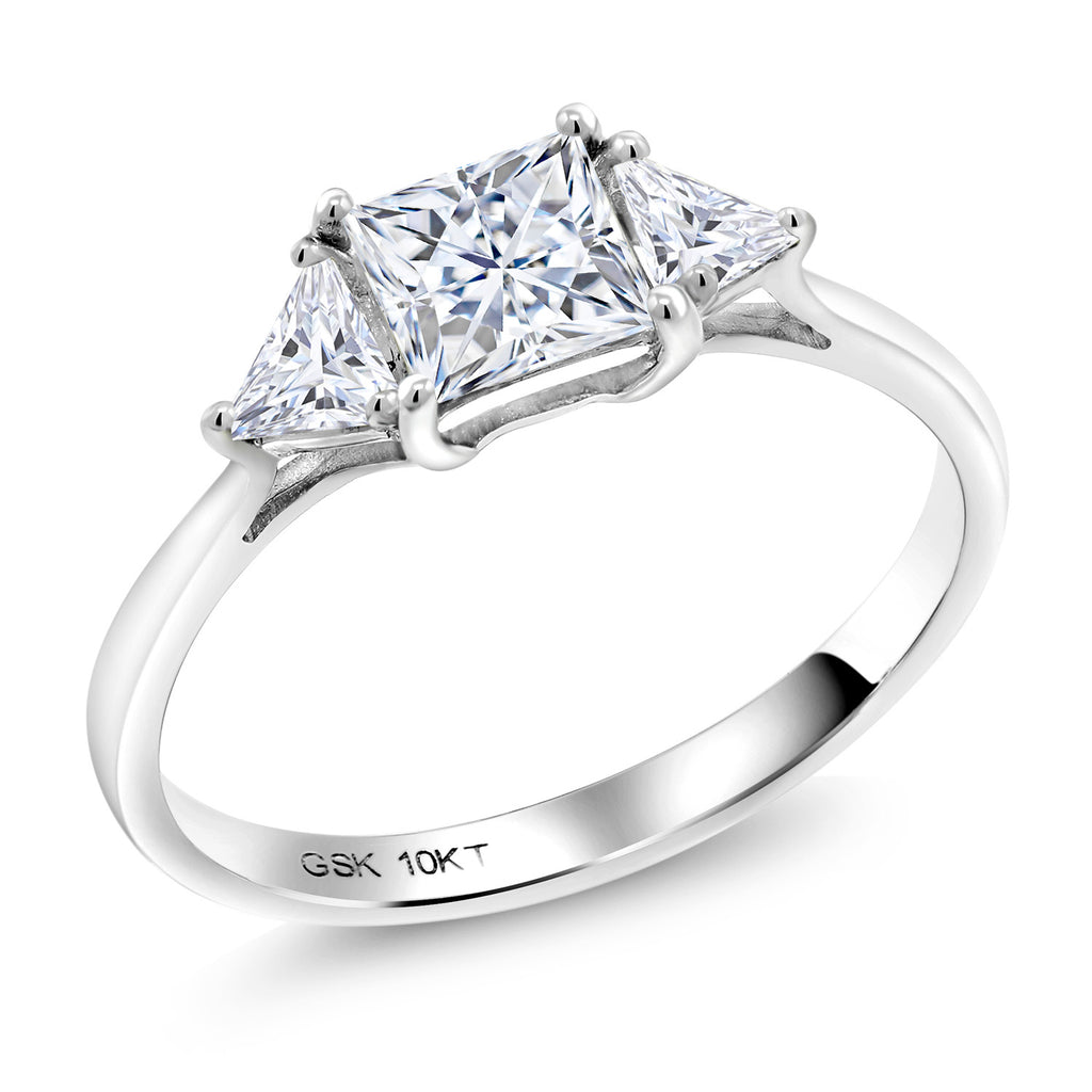 Ring in 10K White Gold