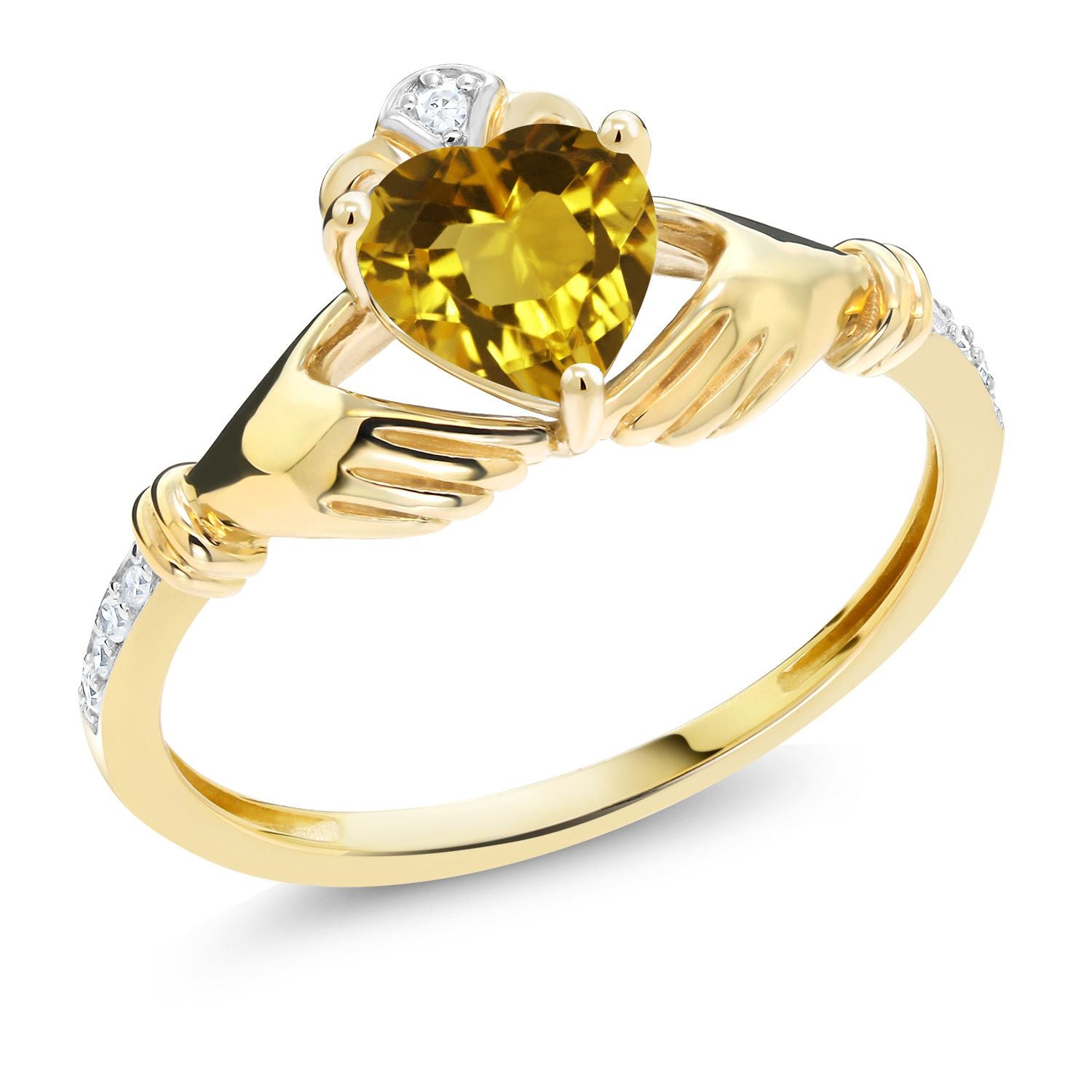 Citrine - November_7_Ring in 10K Yellow Gold