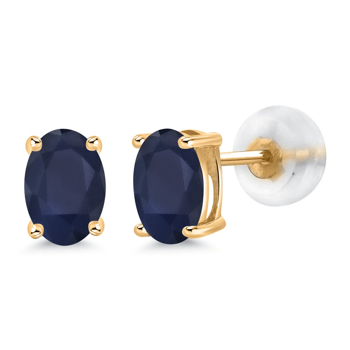 Blue Sapphire - September_14K Yellow Gold