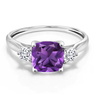 Ring in 10K White Gold