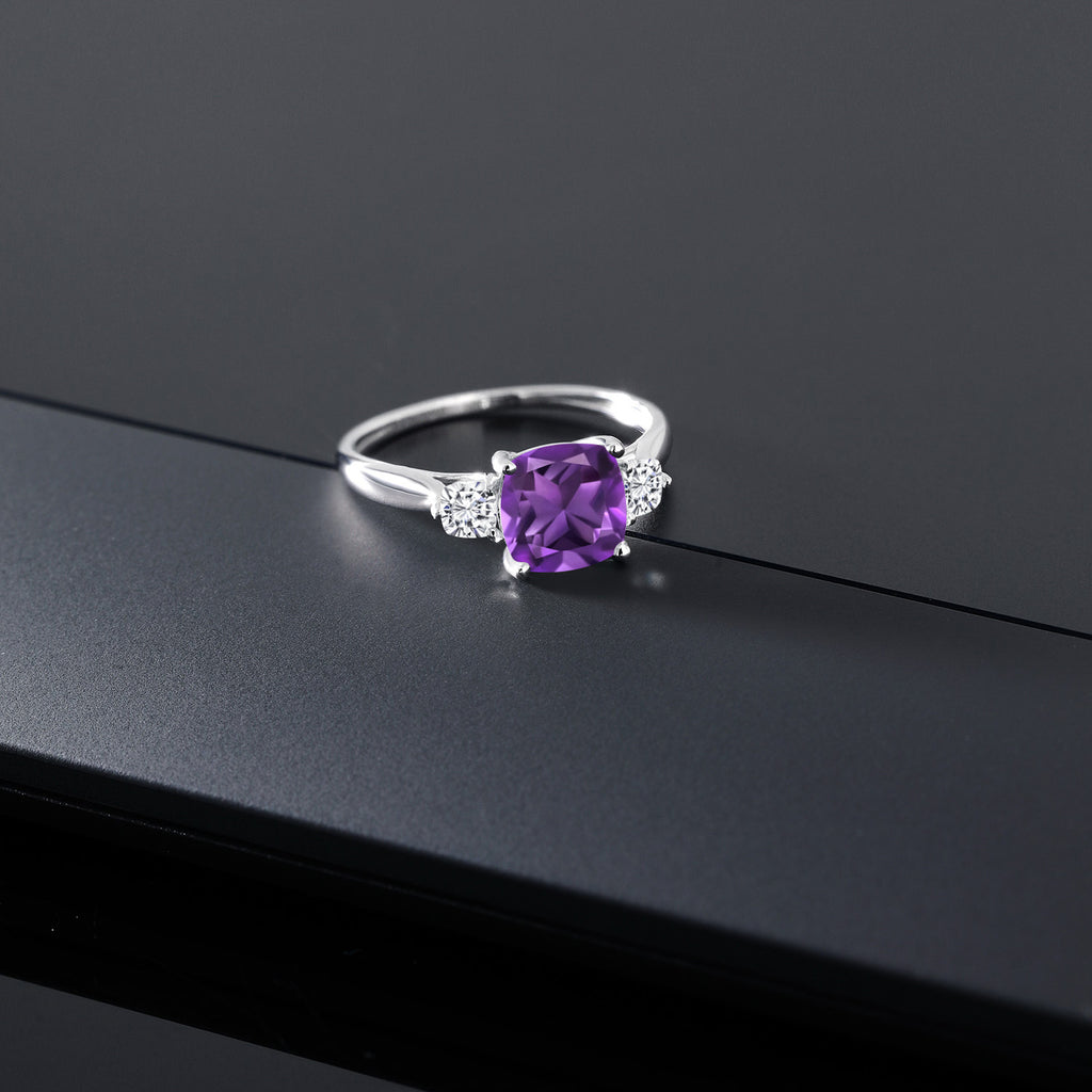 Ring in 10K White Gold