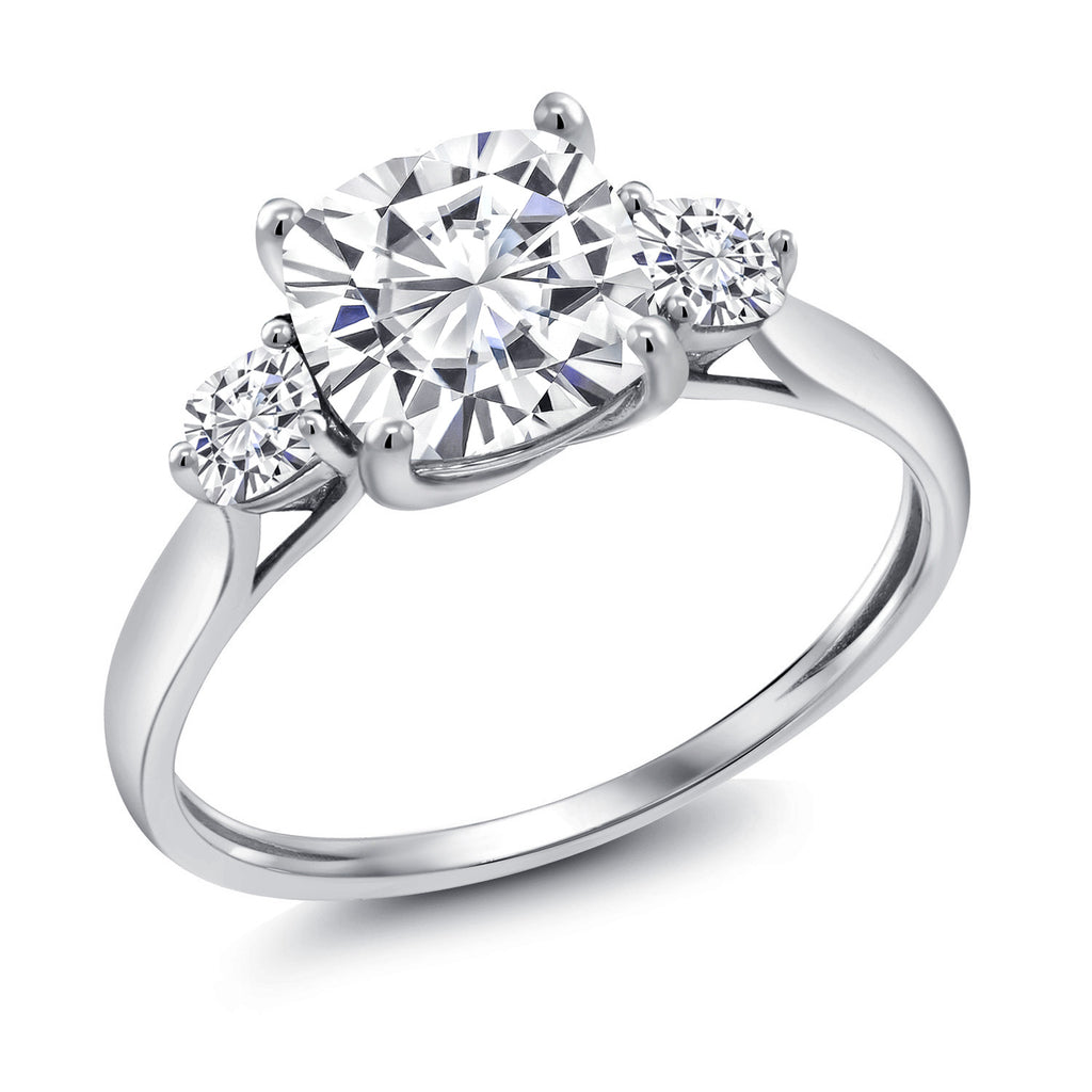 Ring in 10K White Gold