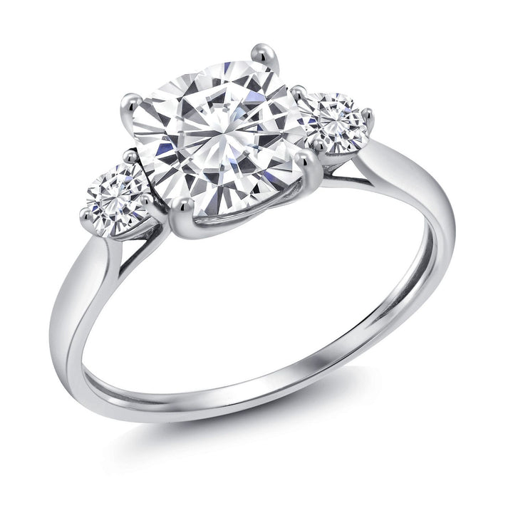 Ring in 10K White Gold