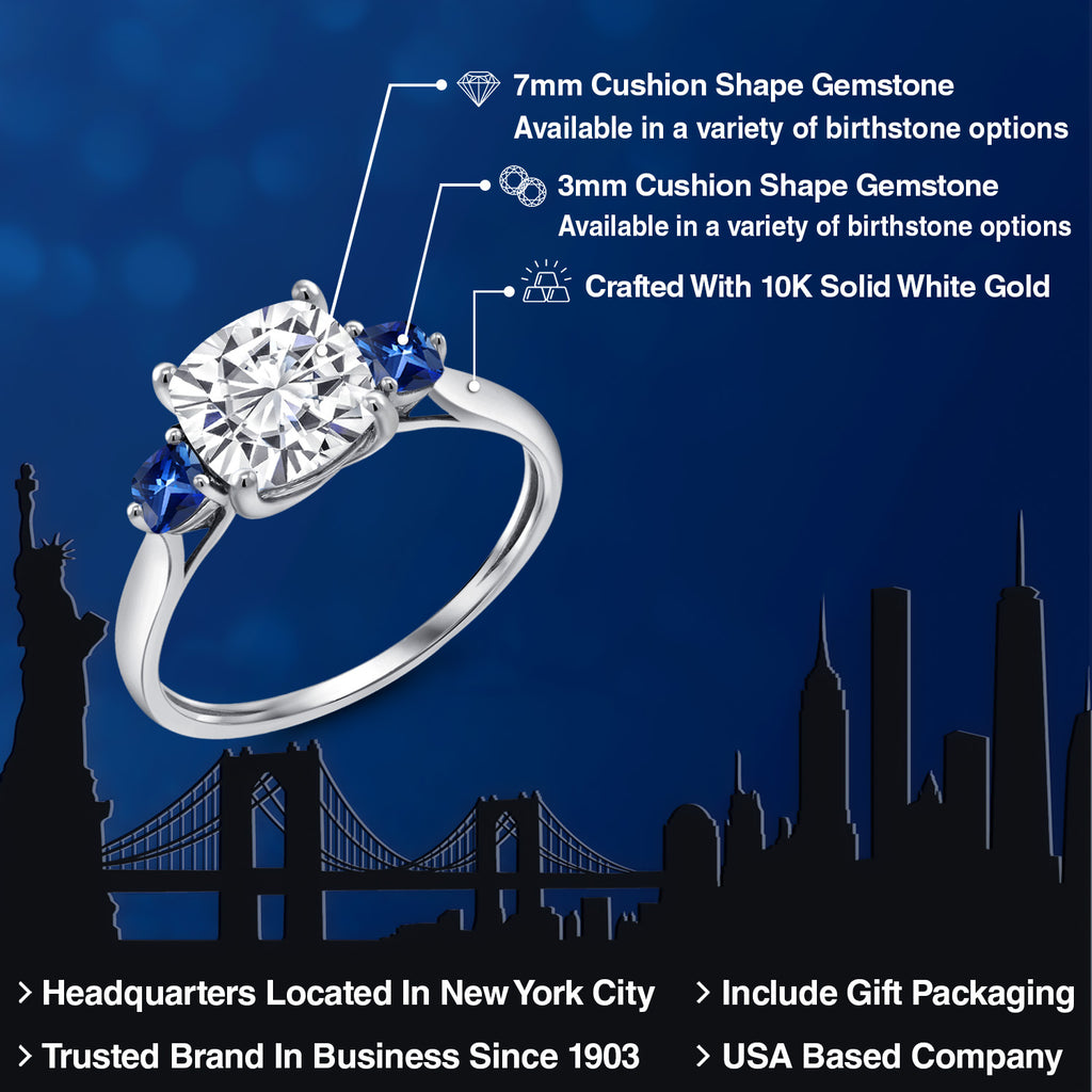 Ring in 10K White Gold