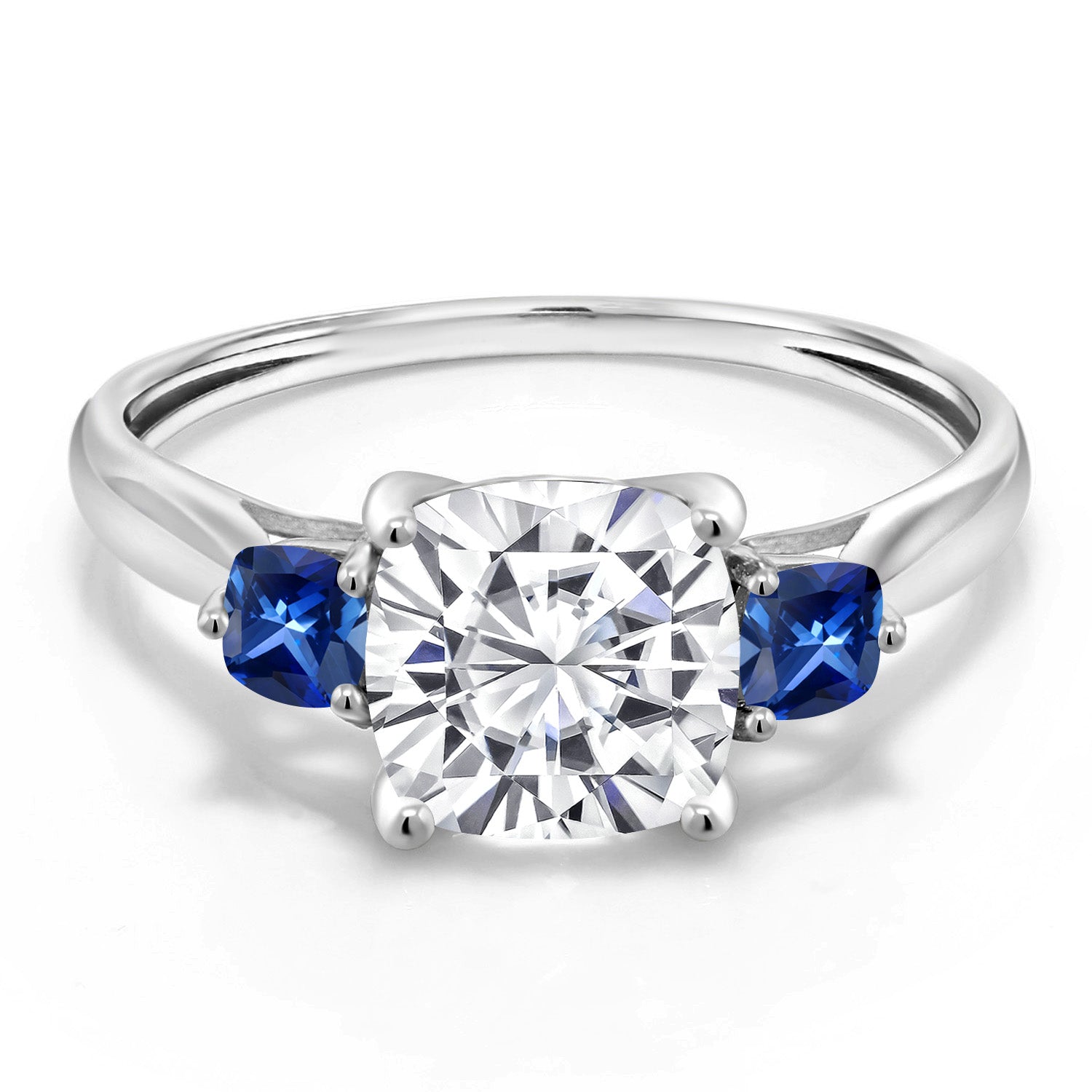 Ring in 10K White Gold