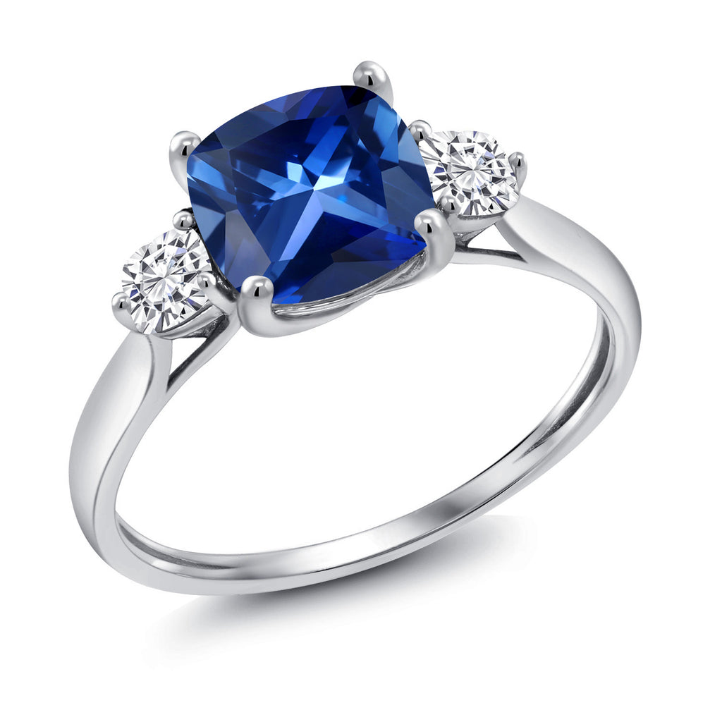 Ring in 10K White Gold