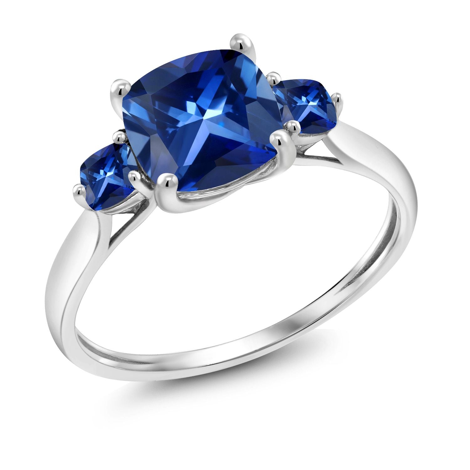 Ring in 10K White Gold