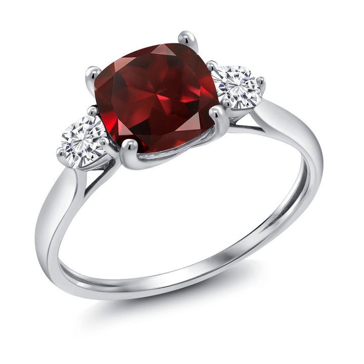 Ring in 10K White Gold